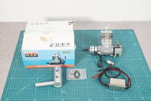 [NZ][E4347860] XYZ 20cc 飛行機 ラジコン用 ガソリン エンジン パーツ 元箱等付き [現状品]