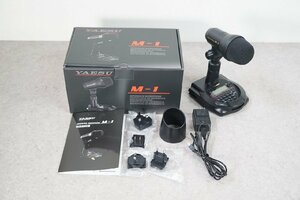 [NZ][E4395680] beautiful goods YAESU Yaesu M-1 top class Mike REFERENCE MICROPHONE reference microphone owner manual, original box etc. attaching 