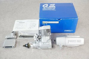 [QS][E4349860] 小川精機 O.S. OS MAX AX 120 TWO STROKE POWER BOX エンジン ラジコンパーツ 部品 取扱説明書付き 現状品