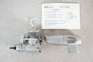 [QS][E4349660] Ogawa . machine O.S. OS MAX AX 46 P.BOX E-3010 engine radio-controller parts parts owner manual attaching . present condition goods 