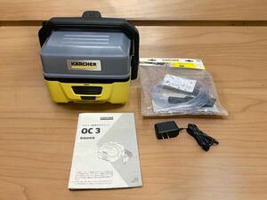 ケルヒャー モバイルマルチクリーナー OC3 KARCHER バッテリー式 給水ホース 電源アダプター 取説 