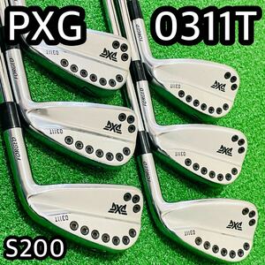 6698 PXG 0311T アイアン6本セット Dynamic Gold ダイナミックゴールド 95 S200 右利き　送料無料　匿名配送