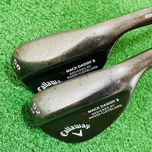 6706 Callaway MACK DADDY2 ウェッジ 2本セット 52/12S 56/14C キャロウェイ Dynamic Gold ダイナミックゴールド S200 送料無料　匿名配送