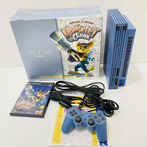 6741 PS2 ラチェット&クランク トイザらス限定　Toys Blue トイズブルー SCPH-39000TB SONY ソニー PlayStation2 送料無料　匿名配送