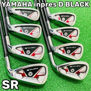 6754 YAMAHA inpres X D BLACK ヤマハ インプレス TBX-510i フレックスSR カーボン 送料無料　匿名配送