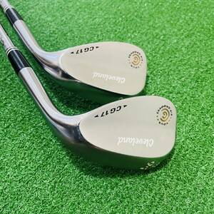 6770 Cleveland GOLF CG17 52/10 56/10 2本　Dynamic Gold s200 ウェッジ　クリーブランド　ゴルフ　右利き　送料無料　匿名配送　