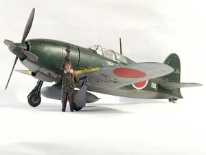 1/48 Tamiya . electro- 21 type Japan navy department ground fighter (aircraft) final product 