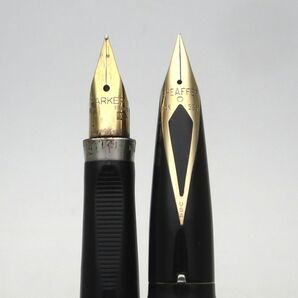 1000円スタート 万年筆 計2点 PARKER パーカー STERLING CAP&BARREL/SHEAFFER シェーファー インペリアル STERLING SILVER 文房具 4 D60034の画像2