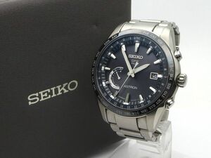 1000円スタート 腕時計 SEIKO セイコー ASTRON アストロン 8X22-0AG0-2 GPSソーラー ブラック文字盤 セラミック チタン メンズ WHO F60010