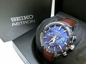 1000円スタート 腕時計 SEIKO セイコー ASTRON アストロン 5X53-0AE0 GPSソーラー ネイビー文字盤 デイデイト メンズ 箱付き WHO F210