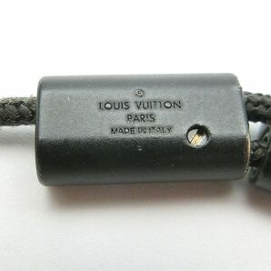 1000円スタート ブレスレット LOUIS VUITTON ルイヴィトン M63661 ブラスレ・サプル オン ザ ゴー ブラック 箱付 アクセサリー 3 C202の画像2