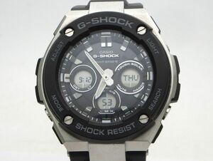 1000円スタート 腕時計 CASIO カシオ G-SHOCK G-STEEL 5524 GST-W300 電波ソーラー マルチバンド6 アナデジ ブラック文字盤 3 E60023