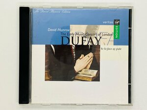 即決CD DAVID MUNROW / DUFAY SE LA FACE AY PALE デイヴィッド・マンロウ デュファイ:ス・ラ・ファス・エ・パール ロンドン古楽 Y48