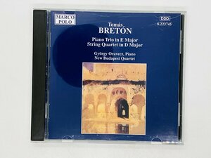即決CD BRETON Piano Trio / String Quartet / ピアノトリオ 8.223745 Z27