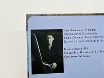 即決CD Leo Brouwer / WORKS FOR GUITAR & ORCHESTRA / Denis Sung ho / Quatuor Alfama FUG524 Z31_画像4