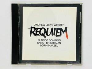 即決CD LLOYD WEBBER / REQUIEM / DOMINGO , BRIGHTMAN , MAAZEL / レクイエム 7471462 Z26