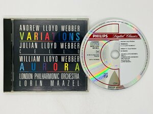 即決CD 西独盤 VARIATIONS / ANDREW LLOYD WEBBER / JULIAN LLOYD WEBBER / LORIN MAAZEL W.Germany Z27