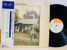 即決LP 南沙織 直筆サイン色紙 シンシア・ストリート Cynthia Street 帯付き SOLL-144 L33_画像1