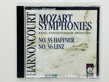 即決CD 独盤 モーツァルト Mozart Symphonies Nos.35 & 36 ROYAL CONCERTGEBOUW ORCHESTRA AMSTERDAM HARNONCOURT / 0630187162 Y48_画像1