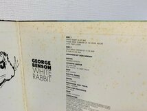 即決LP ジョージ・ベンソン GEORGE BENSON / WHITE RABBIT ホワイト・ラビット / GP-3057 L33_画像6