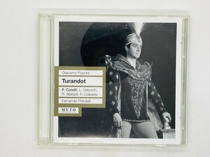 即決2CD G.Puccini Turandot Corelli / Udovich F.Previtali / プッチーニ MYTO 00171 M06