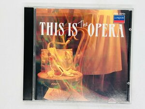 即決CD これがオペラだ！！！ オペラの魅力の全て / This is the OPERA / Various Artists / F30L20194 Y48