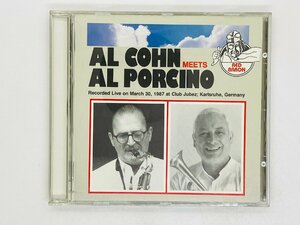 即決CD AL COHN / AL COHN MEETS AL PORCINO / アル・コーン / 474981 2 Y47