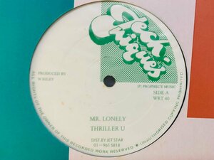 即決LP MR LONELY / THRILLER U / WRT40 L33