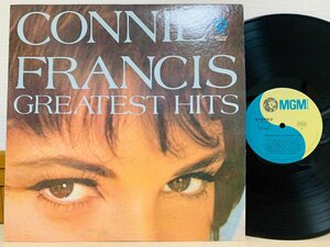 即決LP CONNIE FRANCIS/ GREATEST HITS / コニー・フランシス・グレイテスト・ヒッツ MM2057 L27