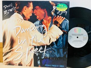 即決LP David Bowie & Mick Jagger デヴィッド・ボウイ ミック・ジャガー Dancing in the Street ダンシング・イン・ザ S14-116 L28