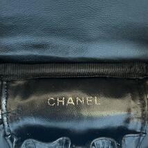 【極美品】CHANEL シャネル デカココ キャビアスキン バニティ ハンドバッグ　（シリアル有り）_画像9