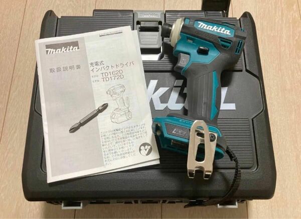 マキタ TD172 ブルー 18Vインパクトドライバー 本体＋ケース 未使用品