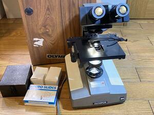 OLYMPUS/オリンパス BH 顕微鏡 通電確認済み