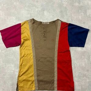 80s old gucci mulch patchwork cutsaw Tシャツ 半袖 カットソー
