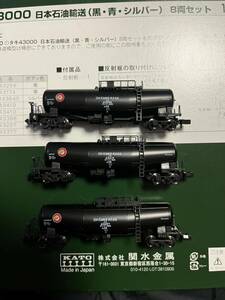 KATO タキ43000 日本石油輸送（黒・青・シルバー）8両セット 特別企画品 10-1515