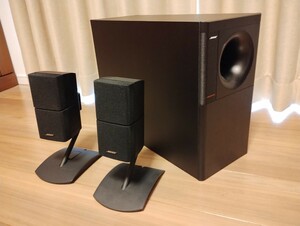 BOSE AM-5ⅲ speaker stand attaching Acoustimass subwoofer home theater system 