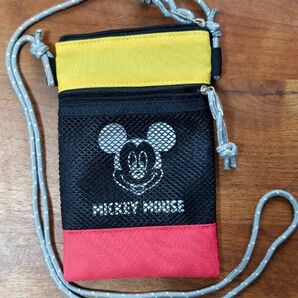 ディズニー　ミッキー　ポーチ　Disney　Mickey