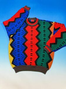 ウンガロ　Ungaro セーター ニット ニットセーター ヴィンテージ レトロ メンズセーター　