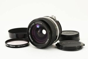 【動作確認済】 Nikon ニコン Ai-s ais Nikkor 28mm f/2.8 Wide Angle MF Lens 2130514