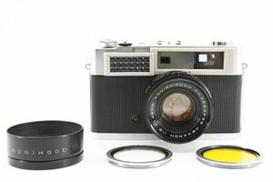 【動作確認済】 KONICA コニカ Sii Konishiroku Hexanon 48mm f2 Film Camera 2131665