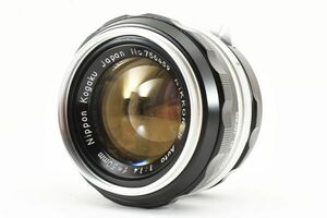 【ジャンク 部品取り 訳あり品】 Nikon ニコン NIKKOR-S Auto 50mm f/1.4 Non Ai Lens 2131673