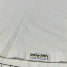 90s USA製 crazy shirts HAWAII クレイジーシャツ BKliban クリバンキャット 芸術 プリント ビンテージ 半袖Tシャツ_画像8