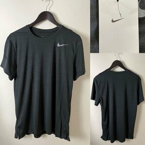 ★新品 定価3,850円 国内正規品 NIKE ナイキ Dri-FIT ドライフィット スーパーセット メンズ トレーニング トップ 半袖 Tシャツ ブラック Mの画像1