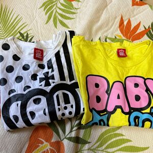 ベビードール１４０ロンTとTシャツセット