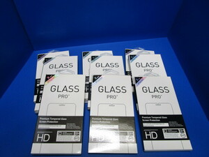 1枚入りを9枚セット GLASS PRO+ 強化ガラス iPhone11pro iPhoneX iPhoneXs 兼用 液晶 保護 フィルム ラウンドエッジ加工 表面硬度9H ★a