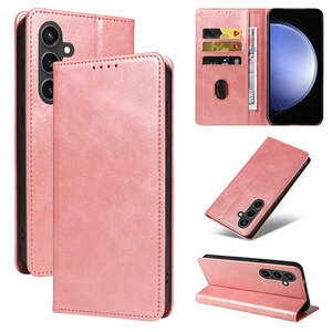 ピンク Galaxy A55 5G ケース 手帳型 PUレザーケース 人気 カード収納 SC53E エーフィフティファイブ マグネットスタンド TPUスマホカバー