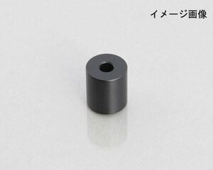 キタコ アルミスぺーサーカラー(クロ) M6用/外径φ18×厚み5mm　0900-093-02026