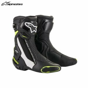 アルパインスターズ SMX PLUS V2 ブーツ 125 BLACK WHITE YELLOW FLUO[EU43/27.5cm] ALP8033637962306