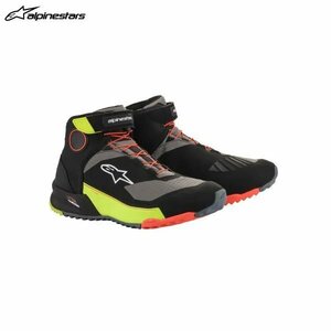 アルパインスターズ CR-X DRYSTAR ライディングシューズ 1538 BK YL FLUO RD FLUO[US9/26.5cm] ALP8059175191053