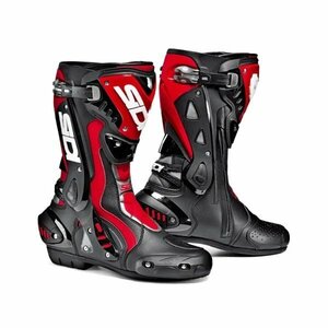 SIDI シディ ブーツ ST ブラック/レッド 43(27.5cm)サイズ SIDI2000000076522